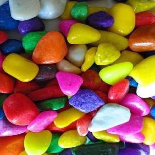 Colorful pebbles stone mix 1 kg