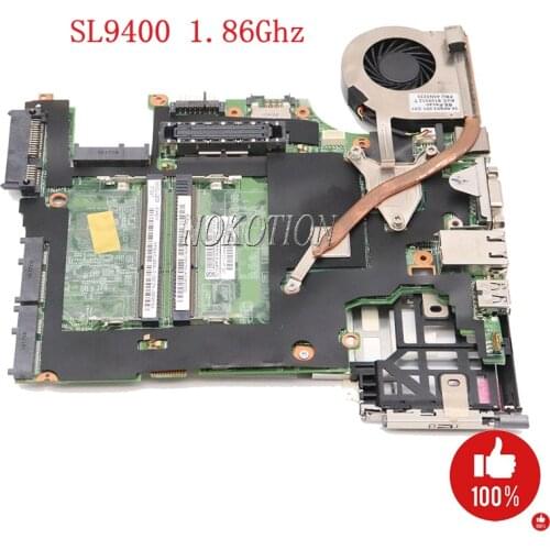 NOKOTION NEW 63Y1076 60Y3852 44C5341 For Lenovo ThinkPad X200S laptop motherboard SL9400 1.86Ghz 48.48Q04.041 with heatsink