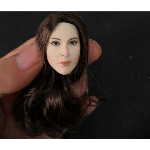 1/6 Female soldier in plainclothes female agent model head sculpture for 12 inch action figure body accessory model