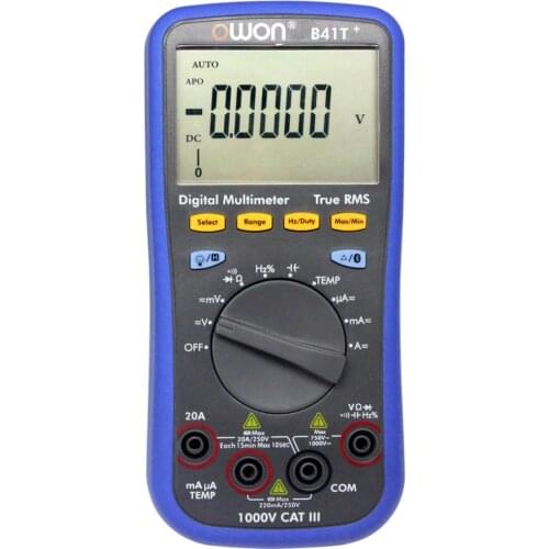 OWON B41T+ 4 1/2 Digits Multimeter with True RMS Bluetooth offline data recordin