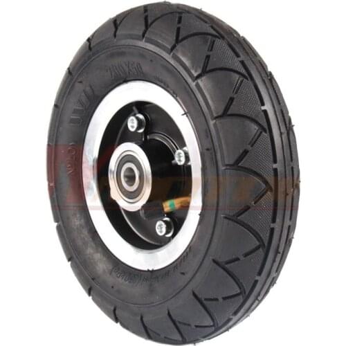 Aluminium Alloy Wheel Pneumatic Tire 200x50 Electric Scooter Tyre With Wheel Hub 8" Scooter Tyre Inflation Electric Vehicle