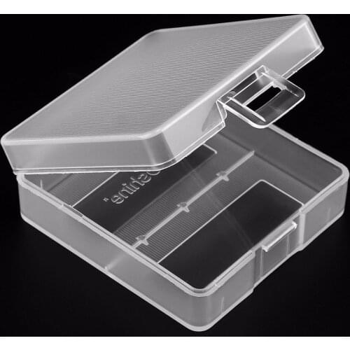 Soshine Hard Plastic Case Holder Storage Box Cover for 2pcs 9V 6F22 Batteries Battery Box Container Organizer Box Case