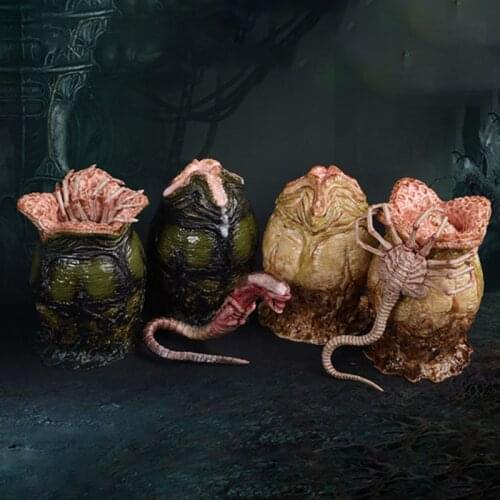 Fire Girl Toys FG044 1/6 2pcs Xenomorph Eggs with Facehugger Chestburster Model Scene Accessories Fit 12'' Soldier Action Figure