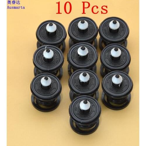 10-100 P cs OEM Genuine Interior Door Trim Panel Push Type Fastener Clips For SCIROCCO T4/T5 A1 A4 Q3 Q5 Q7 Seat 7L6 868 243