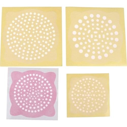 10PCS Drain Sticker Hair Filter Waste Sink New Disposable Bathroom Kitchen Floor