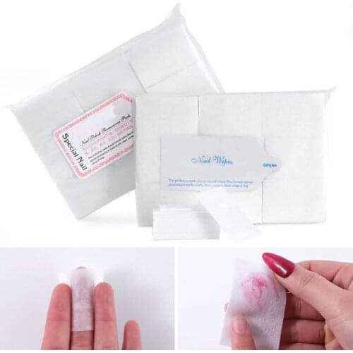 1000Pcs Bag Cotton Nail Towel Gel Polish Remover Professional Salon Use or Home Use Manicure Lint-Free Wipes Cotton Lint