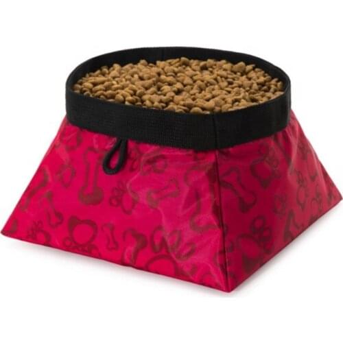 2019 hot sale foldable pet dog travel bowl food and water universal