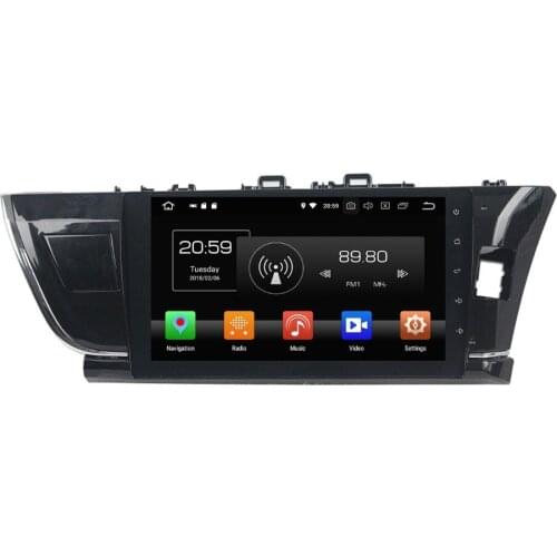 4GB+32GB Octa Core 10.1" Android 8.0 Car DVD Multimedia Right Head Unit for Toyota Corolla 2014 2015 Radio GPS WIFI Bluetooth