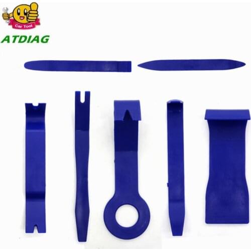 7pcs Hard Plastic Auto Car Radio Panel Interior Door Clip Panel Trim Dashboard Removal Opening Tool Set DIY Car Repair Tool Kit