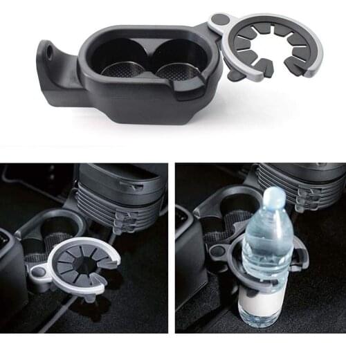 Car Center Console Drinks Holder Cup Beverage Mount A4518100370 For Mercedes-Benz Smart Fortwo 451 Car water cup holder