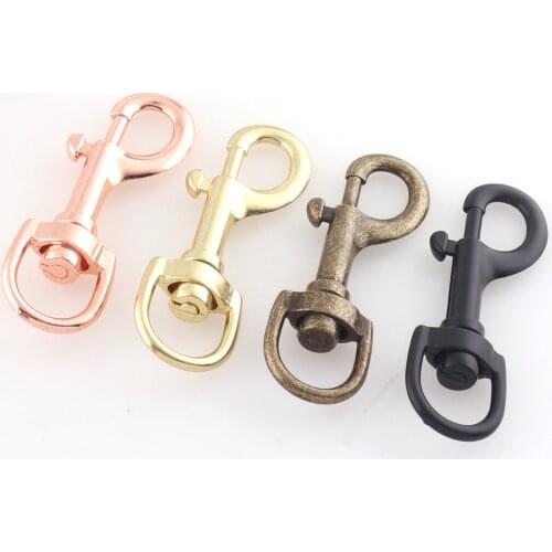 16mm Large Swivel Clasp claw gold dog collar for Leash swivel hook dog hook Handbag Clasp strap Lobster Clasp Purse clip strap