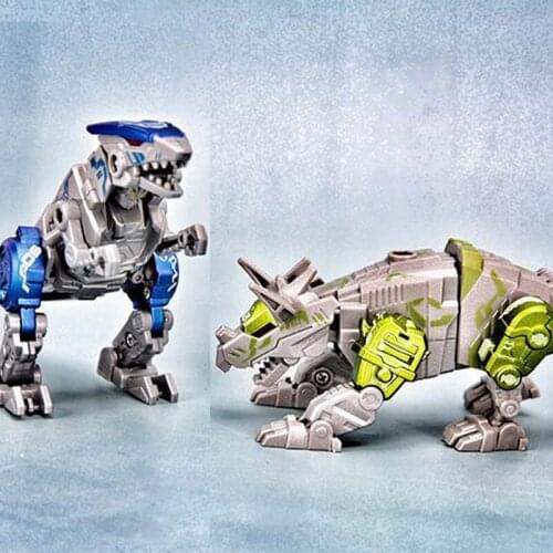 Alloy Steel Armored Beast Tyrannosaurus Pterosaur Triceratops Velociraptor Deformation Robot Boy Deformation Doll Toy