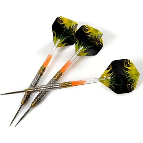 CUESOUL Aurora 23g 90 Throwing Steel Tip Tungsten Dart Set Professional,Titanium Nitride Coating