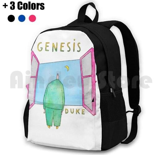 Hd ) Outdoor Hiking Backpack Riding Climbing Sports Bag Genesis Music And Roll Progressive Progressive England Uk United