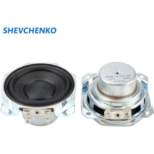 2.5 Inch 68mm Bass Speaker 12Ohm 30W Built-in Neodymium Magnet Woofer Big Voice Coil Rubber Edge Bass Speaker Repair Audio DIY