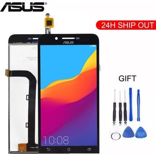 NEW 5" For Asus ZenFone Go ZC500TG Z00VD LCD Display Matrix Touch Screen Digitizer Assembly With Frame Replacement Parts