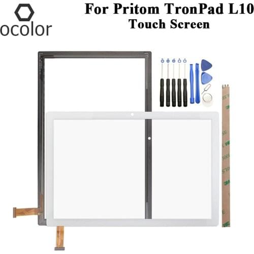 Ocolor For Pritom TronPad L10 Touch Screen Testd Digitizer Replacement For Pritom TronPad L10 Sensor Touch Panel Accessories