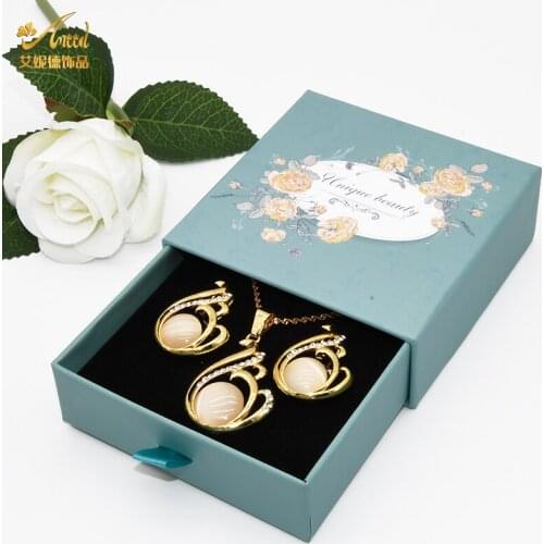 ANIID Gift Box Jewelry Display Storage Organizer Packaging Boxes Large Size Jeweler Sets Flannel Ring Necklace Earrings Bracelet