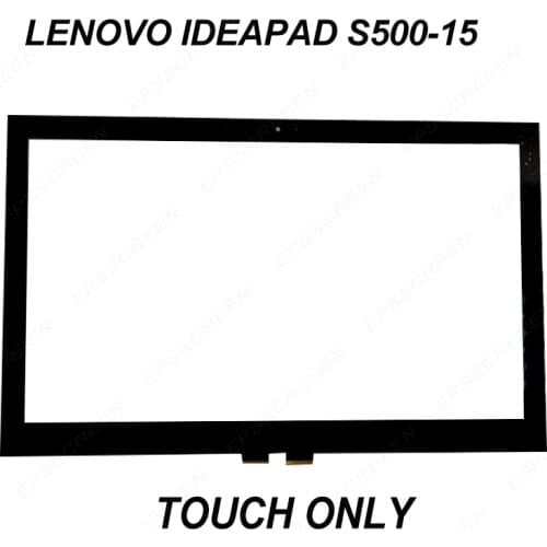 15.6" replace for Lenovo IdeaPad S500 IFI touch panel IdeaPad S500-15 digitized screen with frame bezel touch control board