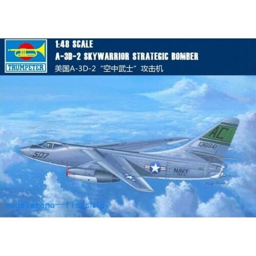 Trumpeter 1/48 02868 A3D2 Skywarrior Strategic Bomber model kit