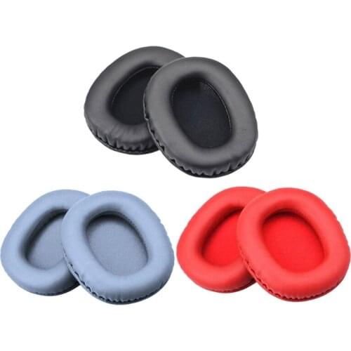 1Pair Leather Earpads Soft Foam Ear Cushion Case Replacement for edifie W800BT W808BT K800 K830 K815P K841P G1 G20 Headphones