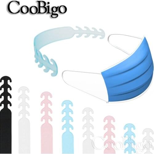 1Pc 4-Level Adjustable Plastic Extend Mask Strap Extender Ear Hook Clip Hang Rope Belt Face Masks Extension Buckle Holder