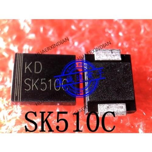 1Pieces New Original SK510C 5A 100V DO-214 In Stock Real Picture
