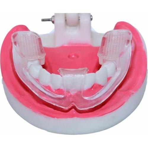 1Pc Silicone Dental Mouth Guard Stop Night Teeth Grinding Bruxism Eliminate Sleep Aid High Quality Oral Health Care #257321