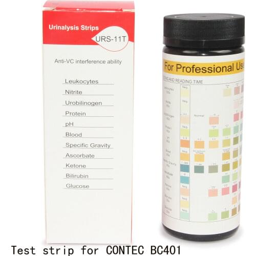 CONTEC 200 PCS Test Strips Urine Tester For BC401BT Bluetooth / BC401
