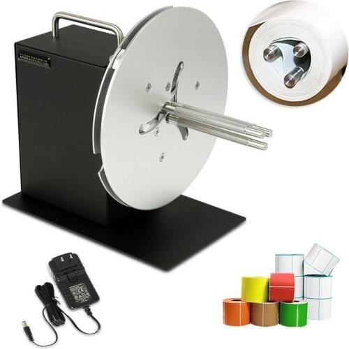 R9 Adjustable Speed Label Rewinder Automatic Label Tags Rewinding Machine