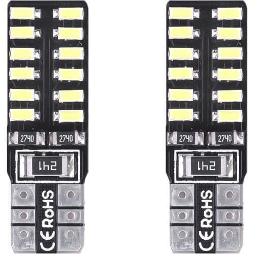 10 pcs Car Diode LED Clearance Lights Diodes Independent Bulb Auto Width Lamp White 12V Car Dome Trunk Door Light Interior Bulbs