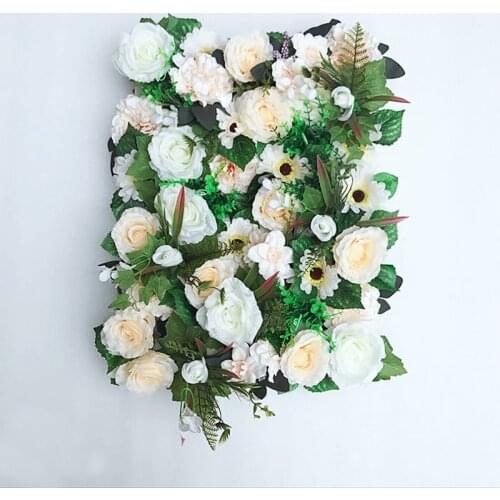 1pc Artificial Flowers Background Wall Wedding Decor Artificial Plants Romantic For Party home decoration Silk Flower Wall