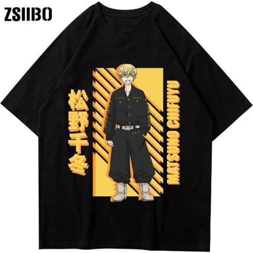 Japanese Anime Tokyo Revengers T Shirt women Kawaii Harajuku Summer Tops Tokyo Revengers Graphic Tees Cartoon Unisex tshirt Male