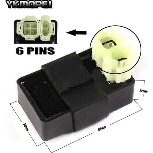 GY6 6Pins CDI BOX for ATV Scooter GO KART Moped 50cc 125cc 150cc 250cc 300cc