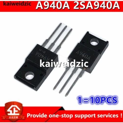 Kaiweikdic New imported original 2SA940A A940A 2SA940 1.5A 150V PNP Power transistor in line triode TO-220F