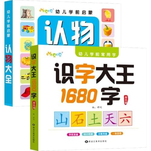 Chinese Book Preschool Education Literacy 3000 Word Kindergarten Large Class Middle First Grade 3-6 Years Old Study Libro Livres