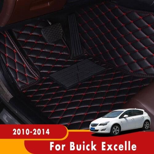 Carpets For Buick Excelle 2014 2013 2012 2011 2010 Car Floor Mats Auto Interior Accessories Custom Covers Automobiles Parts