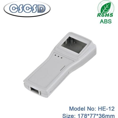 1pcs/lot 178*77*36mm plastic enclosure for electronics plastic enclosure medical handheld device abs enclosure