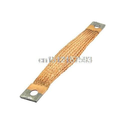 22.5cm Length 400A Conductor Flat Copper Braided Wire Protecter