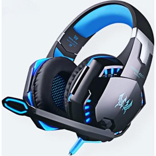 Wired Gaming Headset Headphones Surround Sound Deep Bass Stereo Casque Earphones with Microphone for Game XBox PS4 PC Laptop
