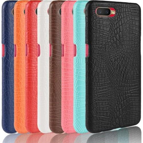 For OPPO AX7 AX7 Pro Luxury Crocodile Skin Back Phone Case For OPPO RX17 Neo R17 Neo CPH1893 R15X Pro K1 K3 Back Cover Case