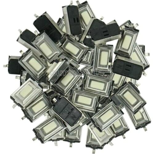 100PCS/LOT SMD 3*6*2.5 MM Tactile Tact Push Button Micro Switch Momentary Two Pin For MP3 MP4