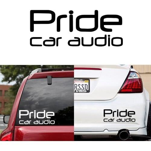 Cartoon Pride Car Audio Car Decal Creative Auto Decorative Decals Car Door Handle Vinyl Car Body Decals