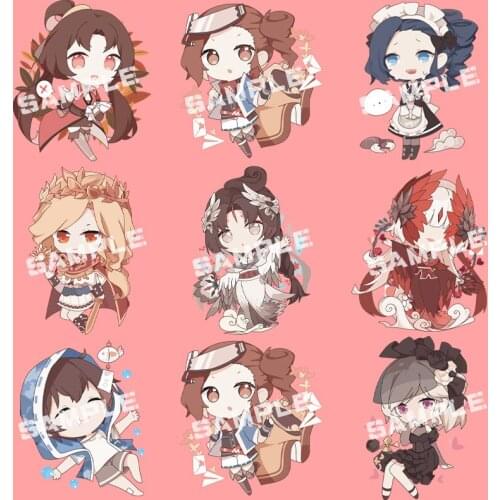 Japan Llavero Identity V Acrylic Keychain Fifth Personality Naib Subedar Reznik Fashion Funny Pendant Keyring Jewelry