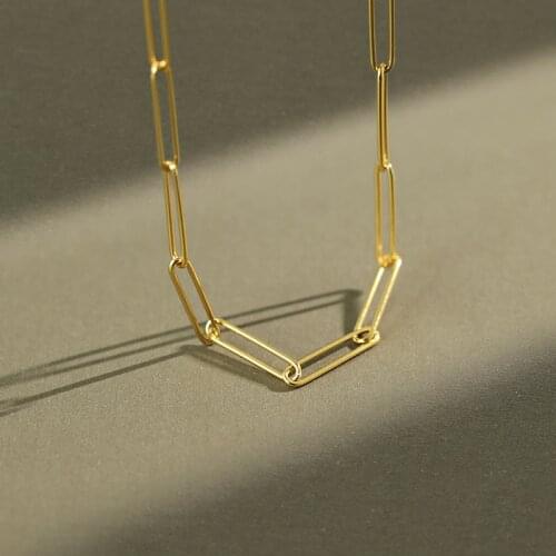Silvology Minimalist Square Chain Choker 925 Sterling Silver Elegant Basic Clavicle Short Necklace for Women Festival Jewelry