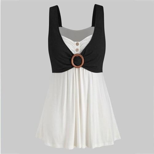 Sleeveless elegant New Fashion 2021 New Summer Square Collar Dress Woman Fake Two Layers Up Waist Short Dresses Solid Vestido