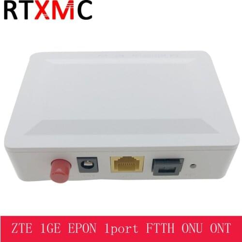 1 Pieces FTTH EPON ONU SFF FTTO 1GE EPON 1port FTTH ONU ONT Single LAN Port OLT 1.25G ZTE Chipset Fiber to home FTTB
