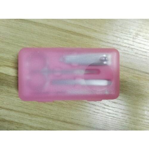 200sets/lot Fast shipping 4pcs Nail Clippers Scissors Carbon Steel Pedicure Manicure Set Nail Care Cuticle Clipper Tool set