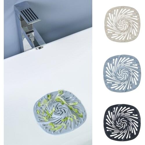 2021 Tub Stopper 5.7" Large Silicone Drain Plug Flat Suction Cover Kitchen Bathroom Laundry Anti-Blocking Sink Drain Cover N6