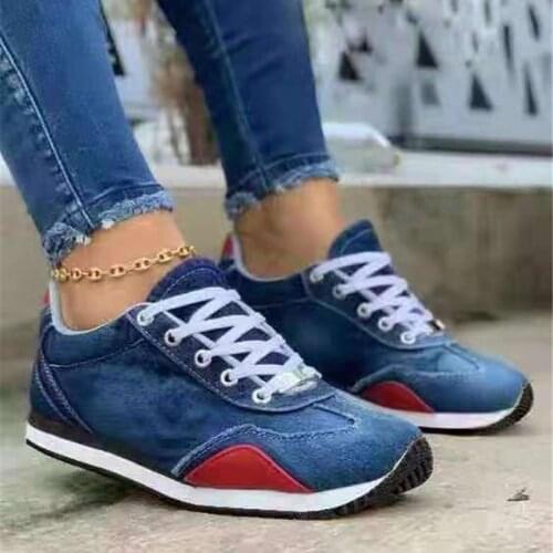 2021 Women Shoes Lace Up Fashion Womens Sneakers Casual Shoes Ladies Women Shoes Female Sneakers Plus Size Zapatillas Mujer